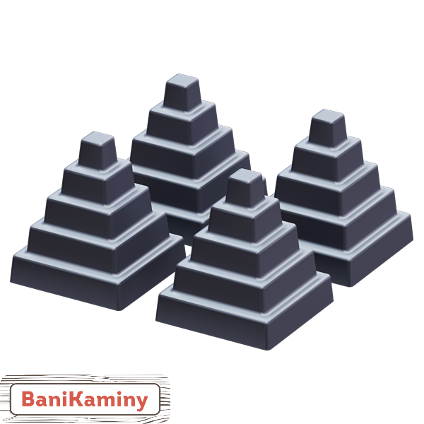 Комплект чугунных пирамид GFS (4шт)